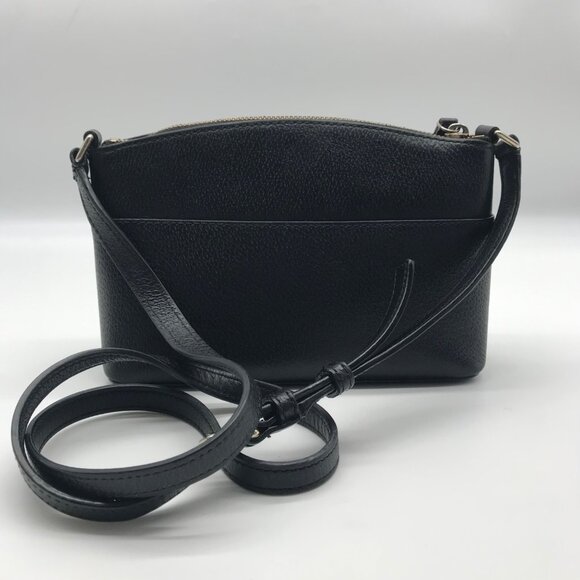 Kate Spade Black Pebbled Leather Grove Street Millie Crossbody Bag - Picture 2 of 10